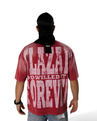 GLAZA GOD Hero- Heavyweight Acid Wash Oversized Tee