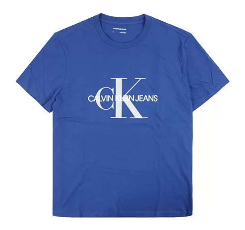 Calvin Klein Classic Lettered Large-Sized T-Shirt