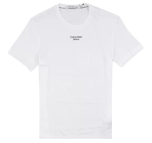 Calvin Klein Lettered Subtle Design Daily Casual T-Shirt