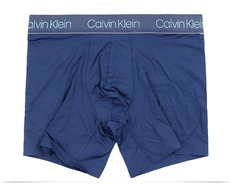 Calvin Klein Men's Elastic Breathable Quick-Dry Shaping Mid-Length Flared Underwear NB2754