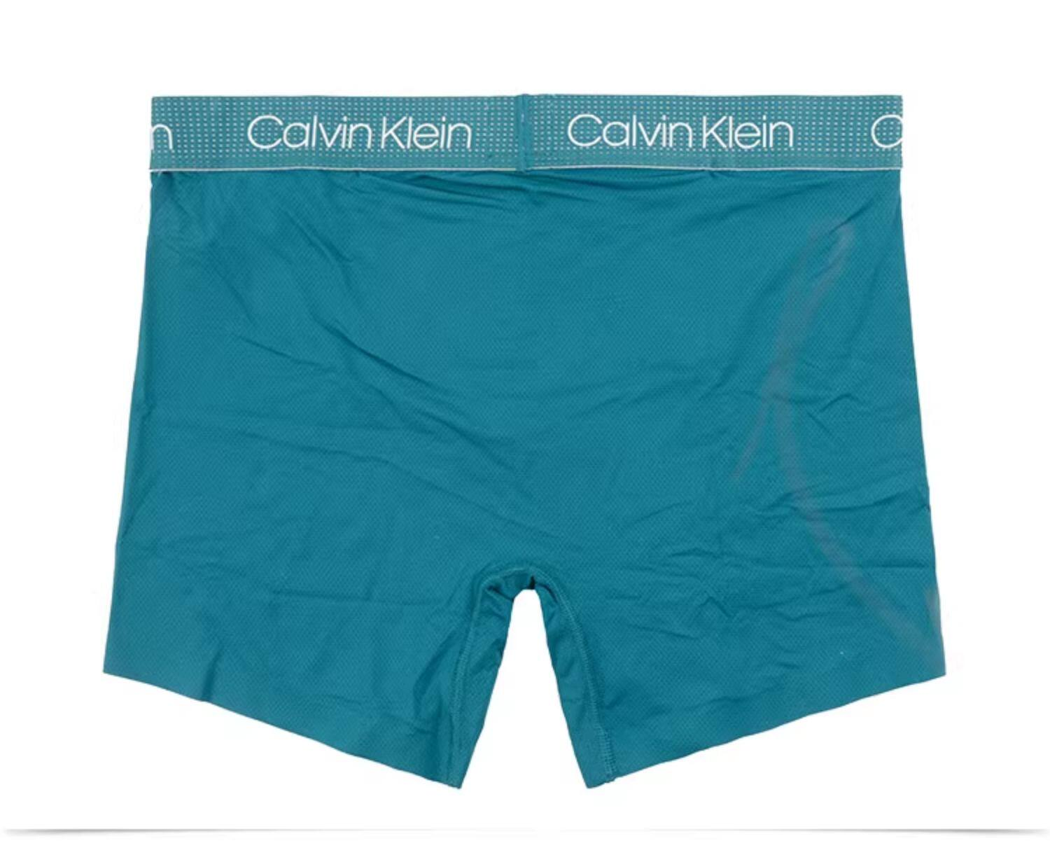 Calvin Klein Men's Elastic Breathable Quick-Dry Shaping Mid-Length Flared Underwear NB2754