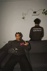 Amor Knit Sweater Space Grey