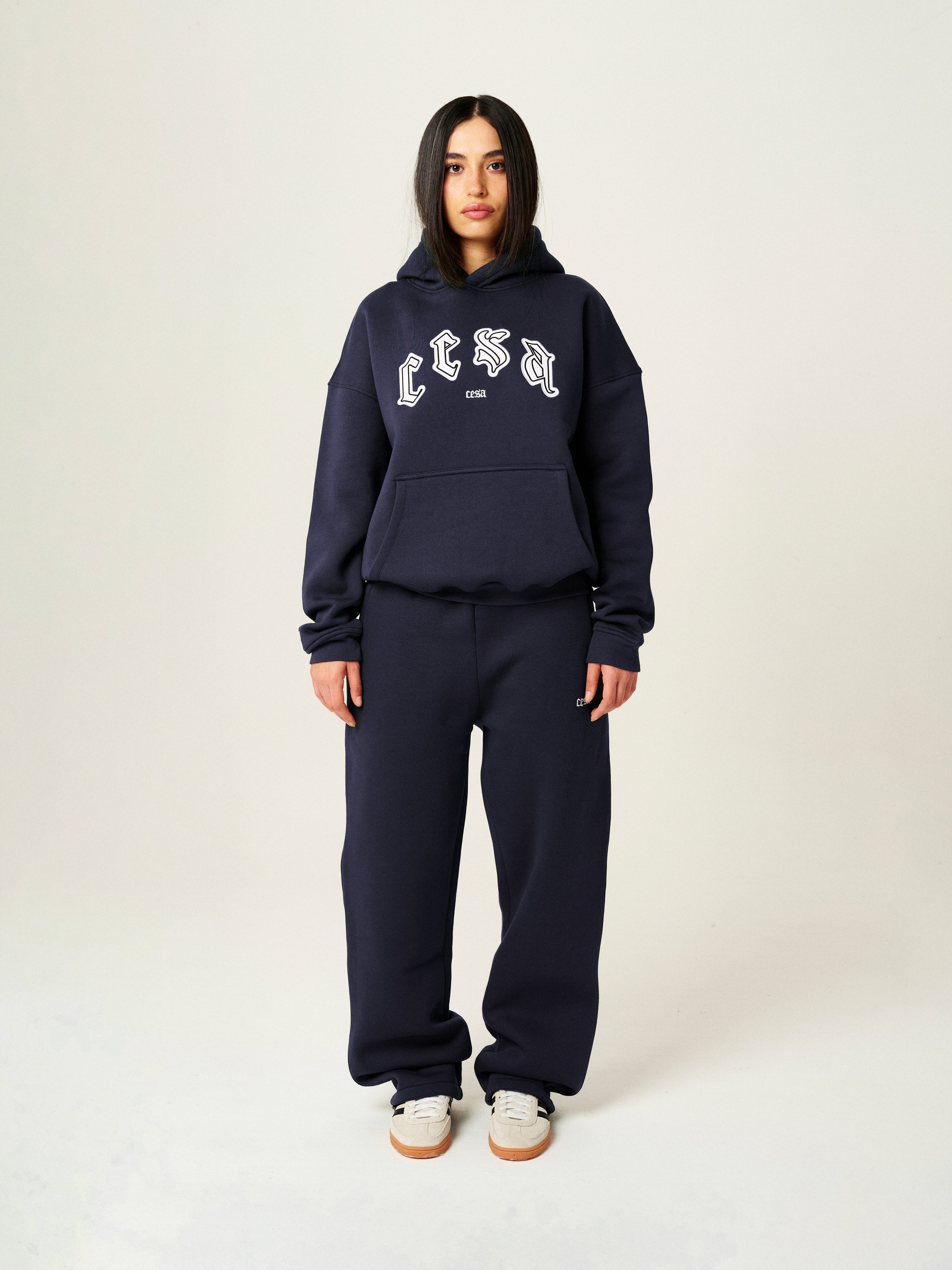 C1 HOODIE "NAVY BLUE"