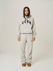 C1 HOODIE "GREY-MELANGE"