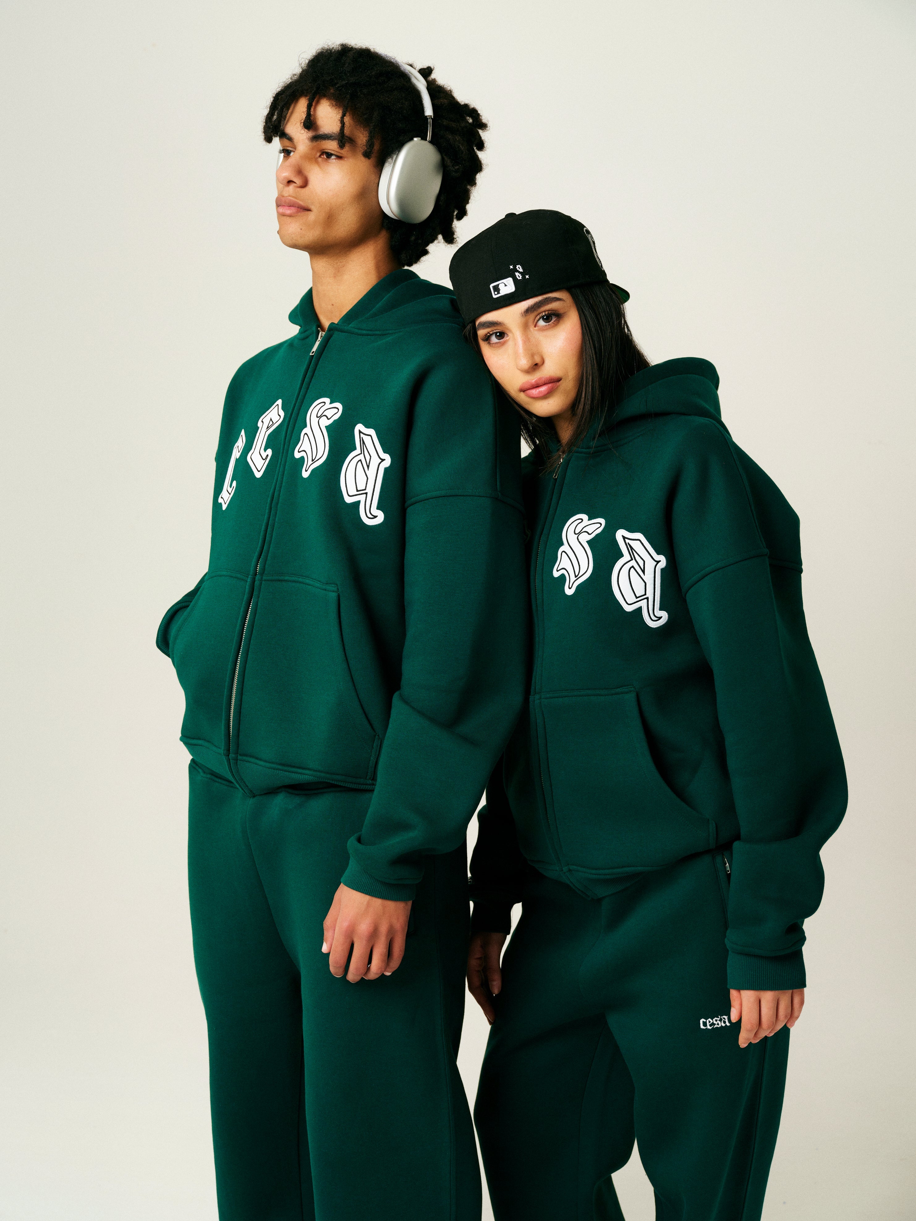 C1 ZIPPER "BERGISCH GREEN"
