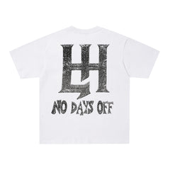 Life Hustlers Blue City Rider Vintage Graphic Streetwear Tee