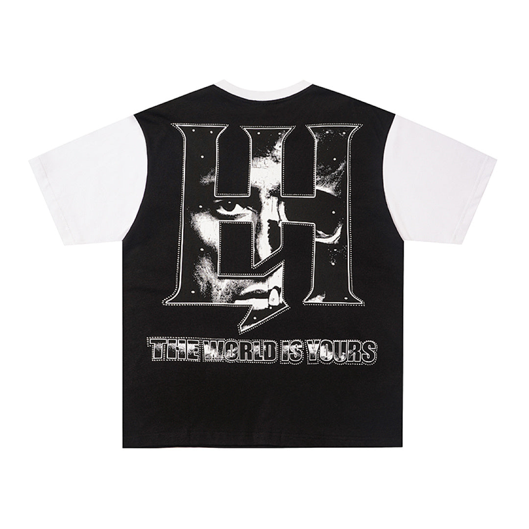 Life Hustlers Vintage Street Portrait Graphic Tee