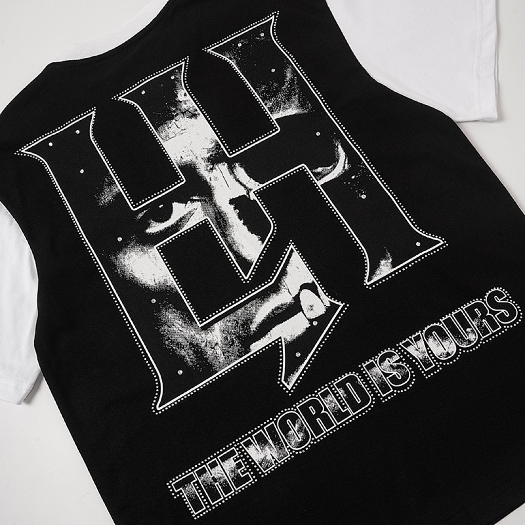 Life Hustlers Vintage Street Portrait Graphic Tee