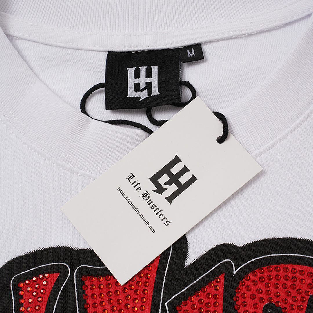 Life Hustlers Racing Machine Vintage Graphic Streetwear Tee