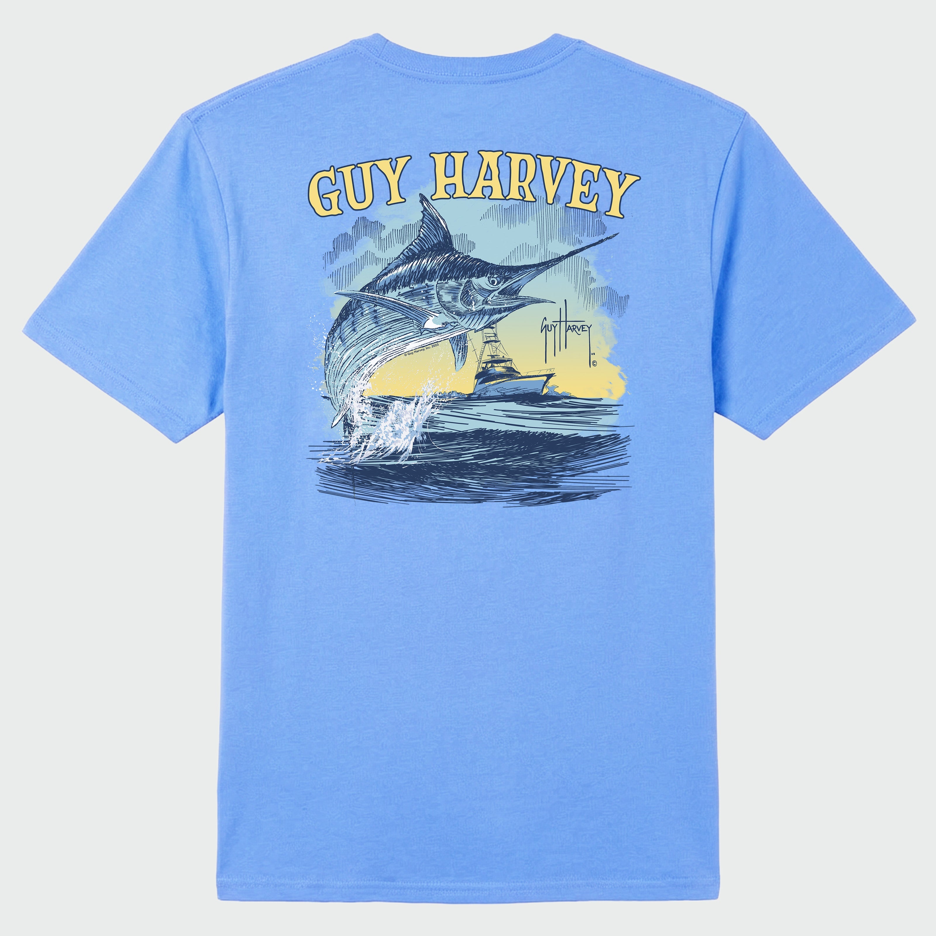 OG Pocket Tee - Sketchy Blue