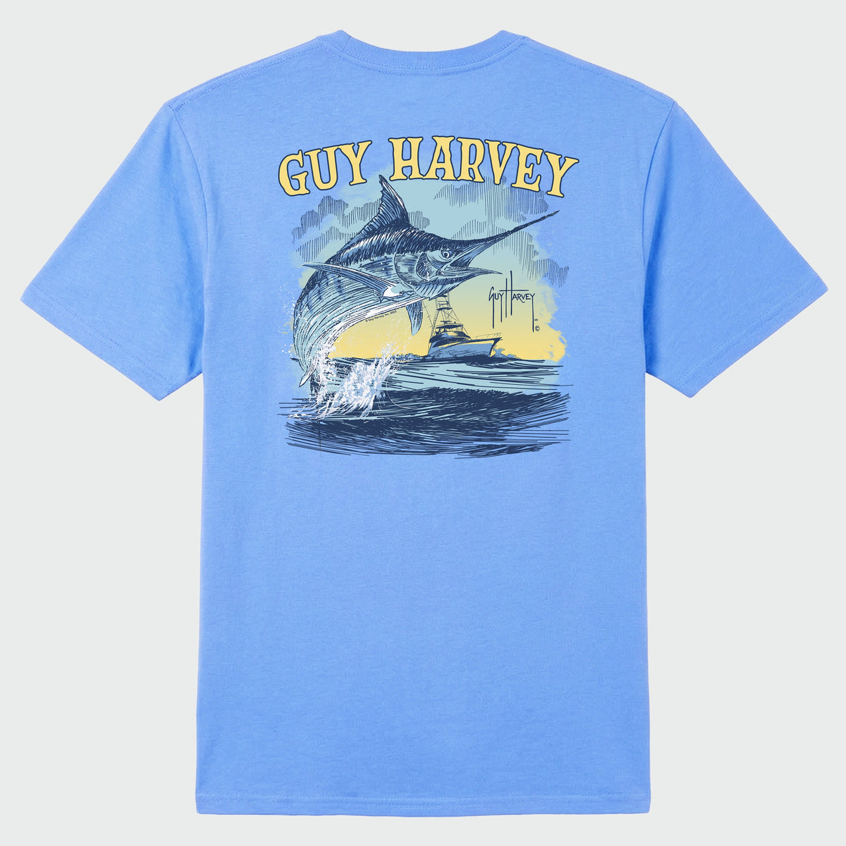 OG Pocket Tee - Sketchy Blue
