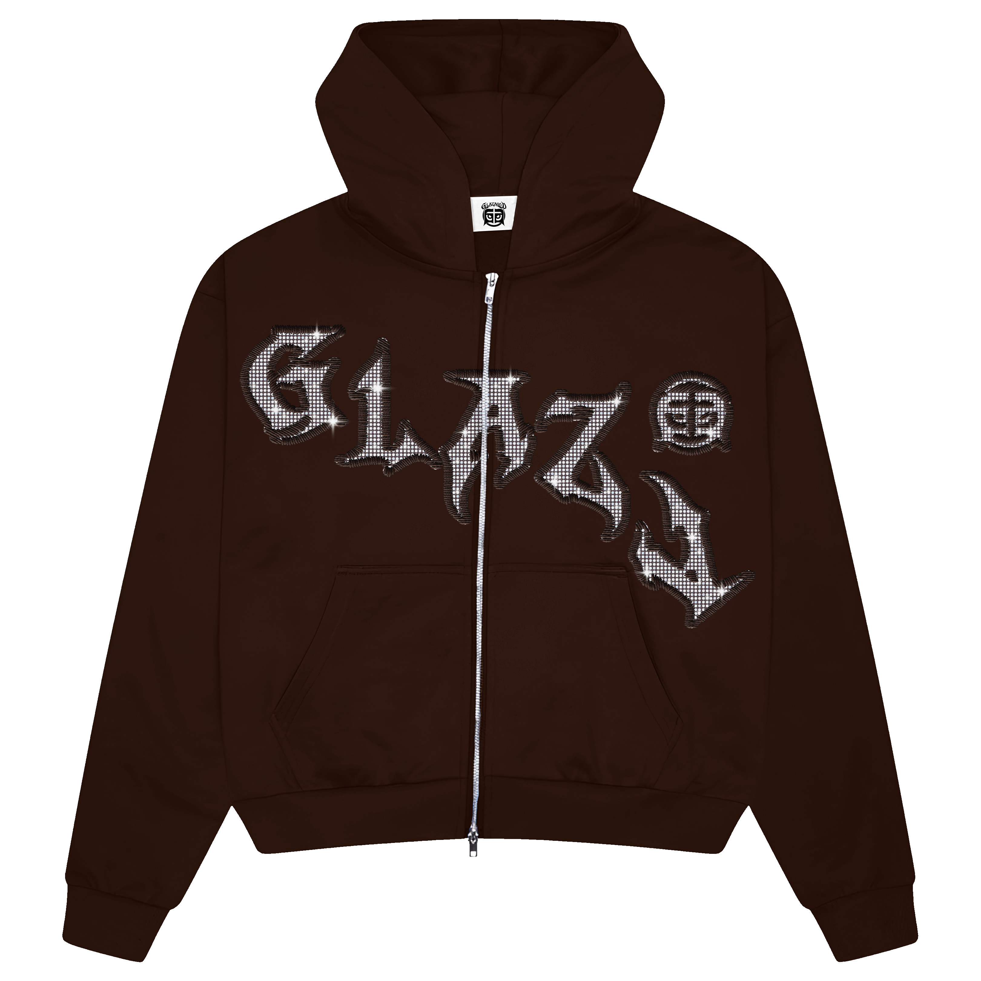 GLAZA GOD Sweatshirt Sets -BROWN