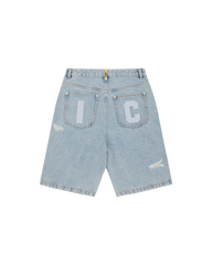 Running Dog Denim Shorts