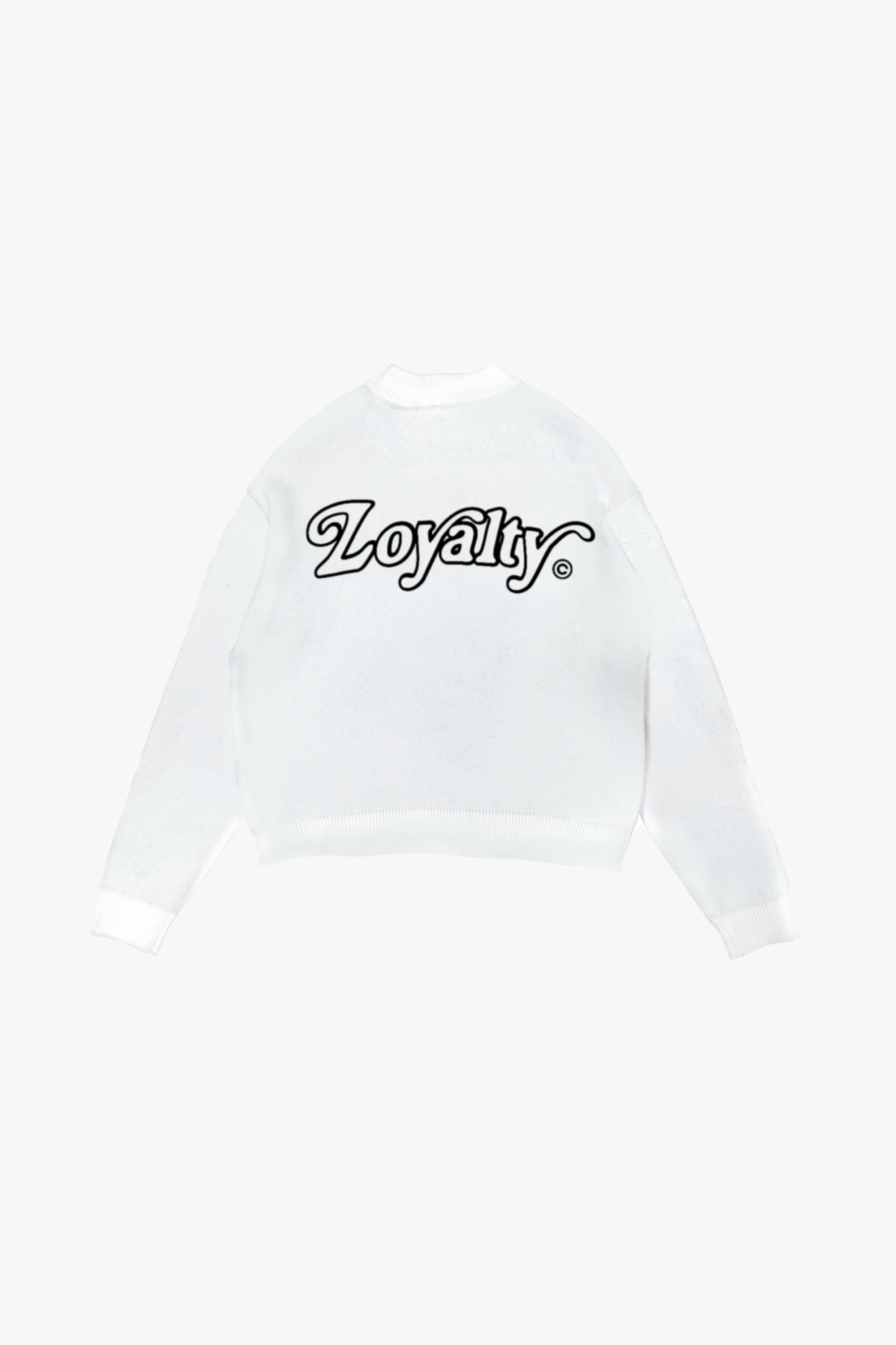 Signature Knit Sweater Snow White