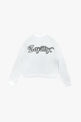Signature Knit Sweater Snow White
