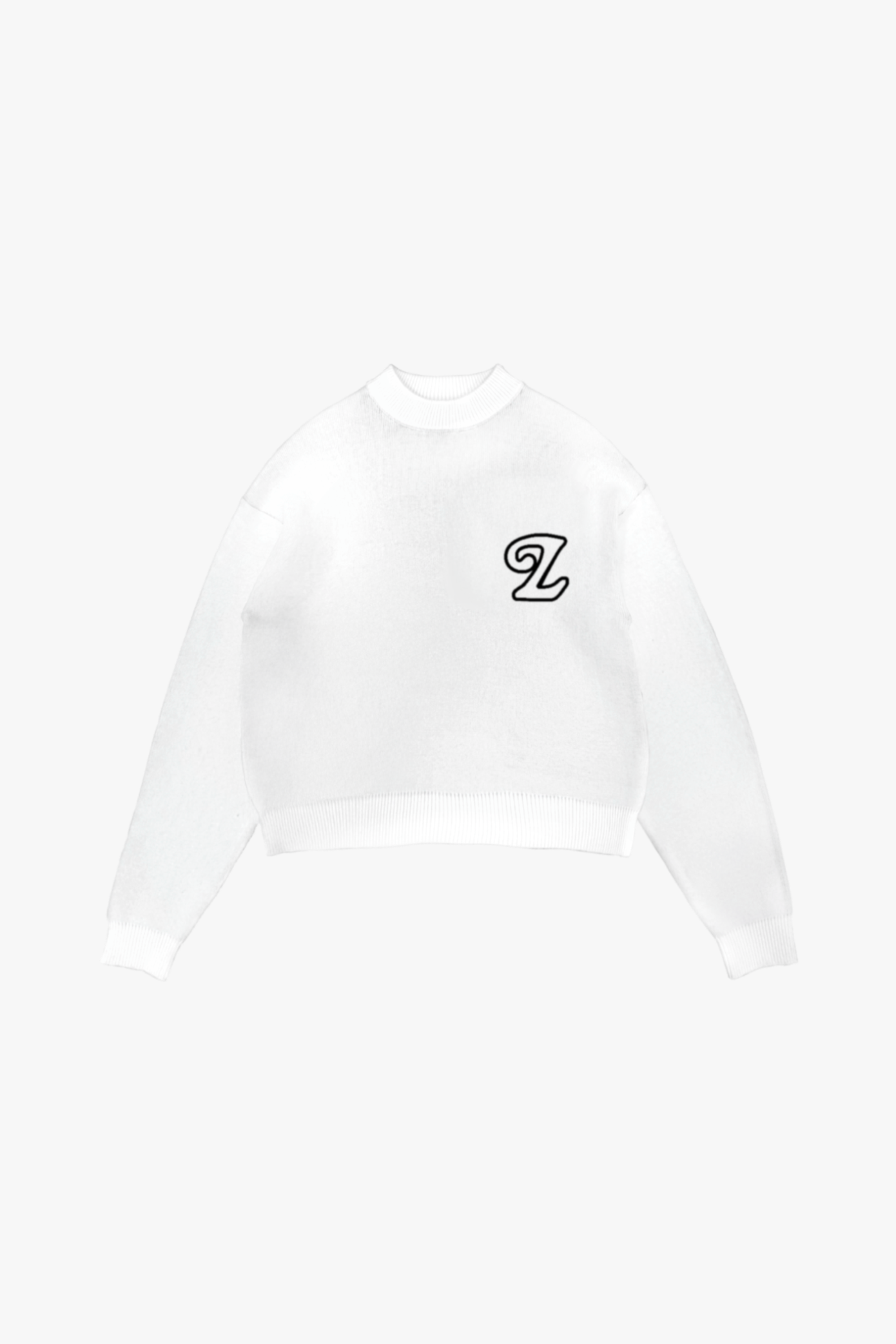 Signature Knit Sweater Snow White