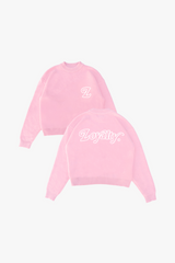 Signature Knit Sweater Sakura Pink