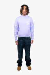 Signature Knit Sweater Lavendel