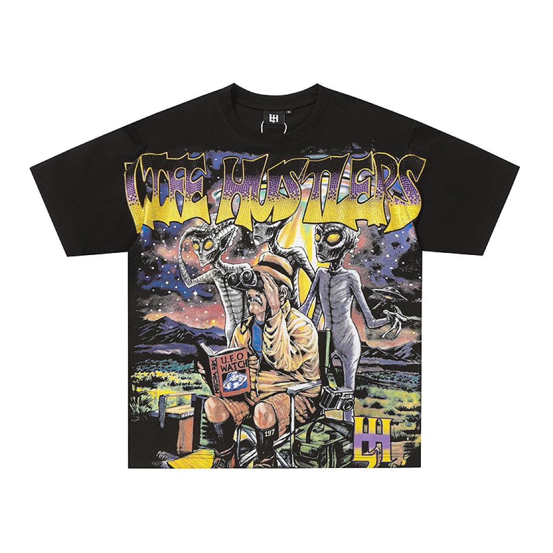 Life Hustlers Fantasy Monster Vintage Graphic Streetwear Tee