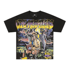 Life Hustlers Fantasy Monster Vintage Graphic Streetwear Tee