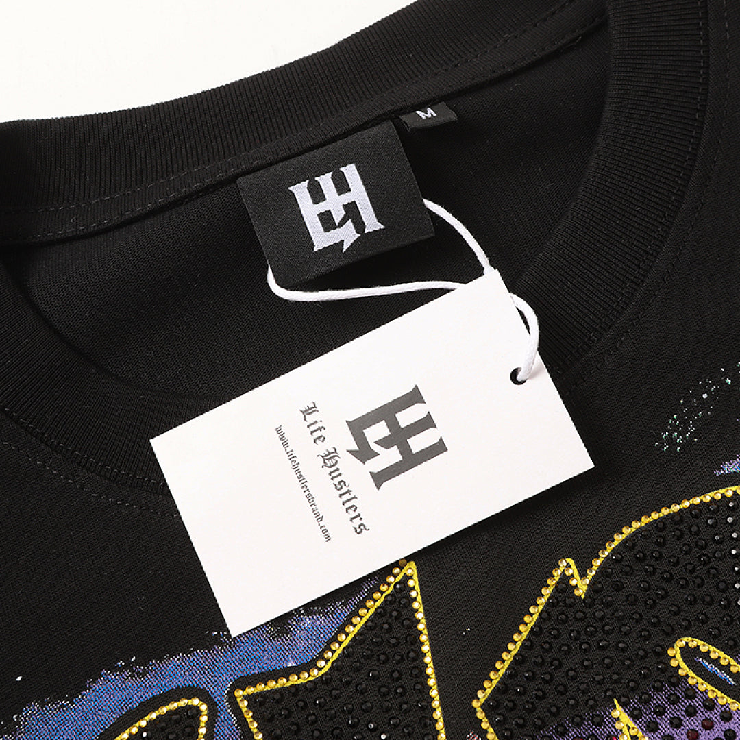 Life Hustlers Fantasy Monster Vintage Graphic Streetwear Tee