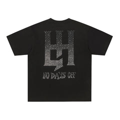 Life Hustlers Golden Warrior Antique Graphic Oversized Tee