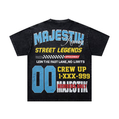 Majestik “Street Legends” Moto Vintage Tee（Black）