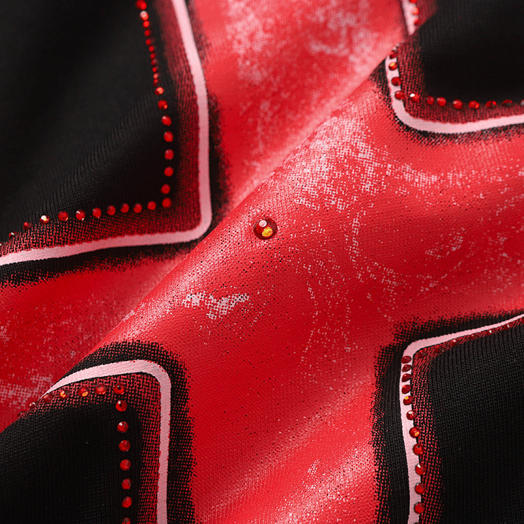 Life Hustlers Red Angel Vintage Graphic Streetwear Tee