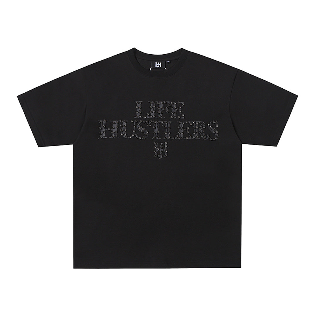 Life Hustlers Classic Logo Vintage Streetwear Tee