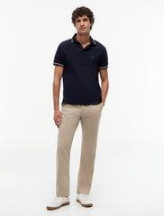 Tipped Slim Polo