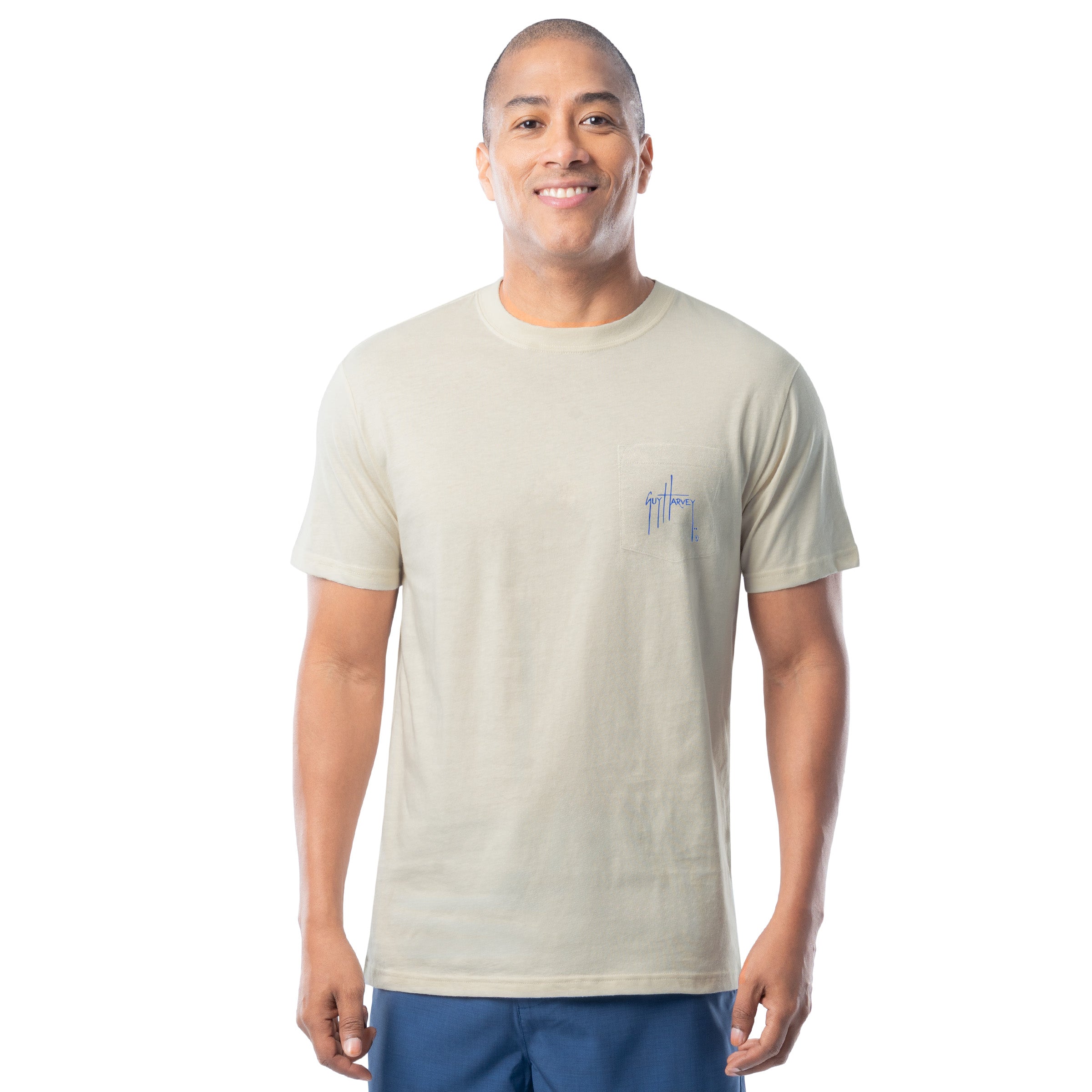 Lightweight Pocket Tee - Core Stencil