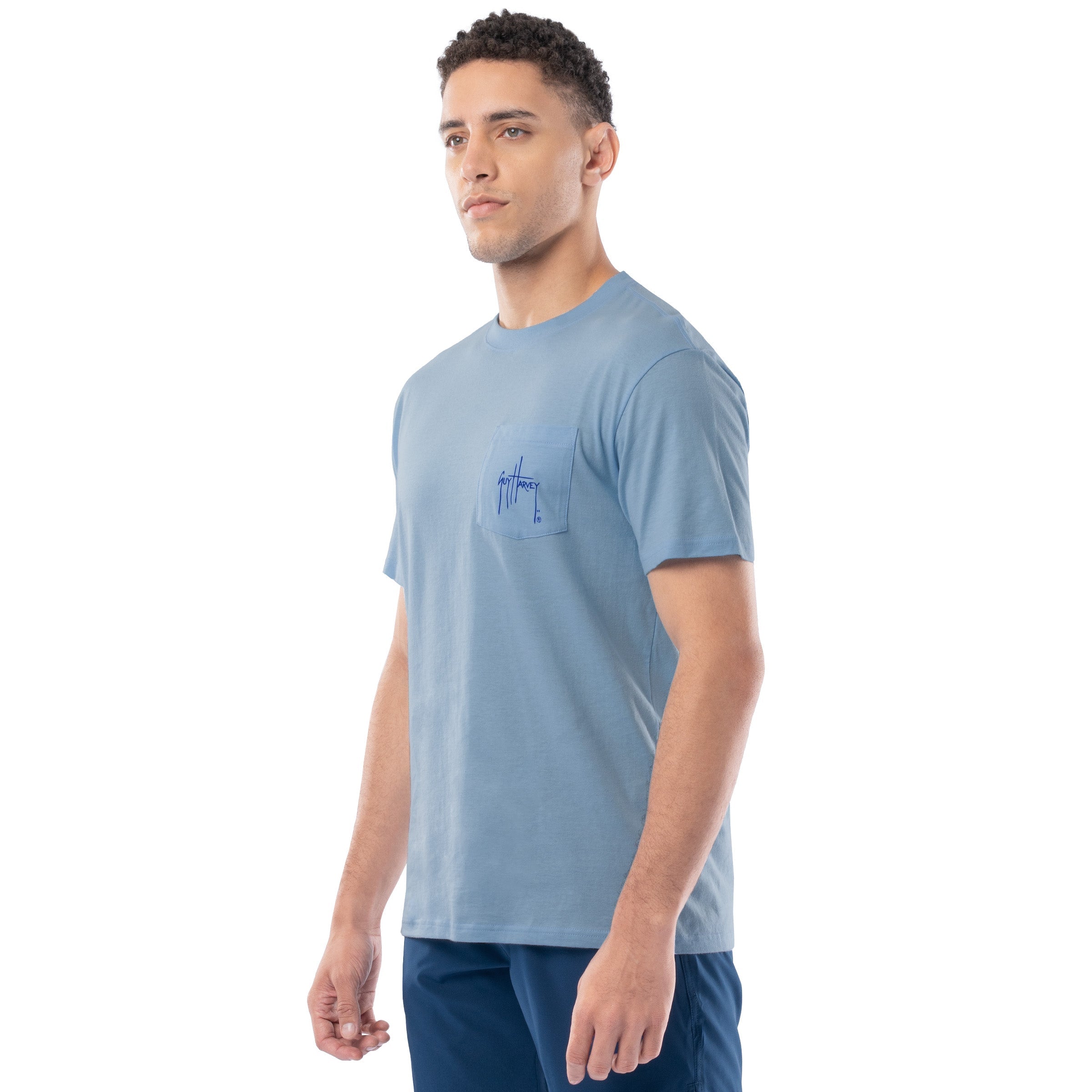 Lightweight Pocket Tee - Open Ocean