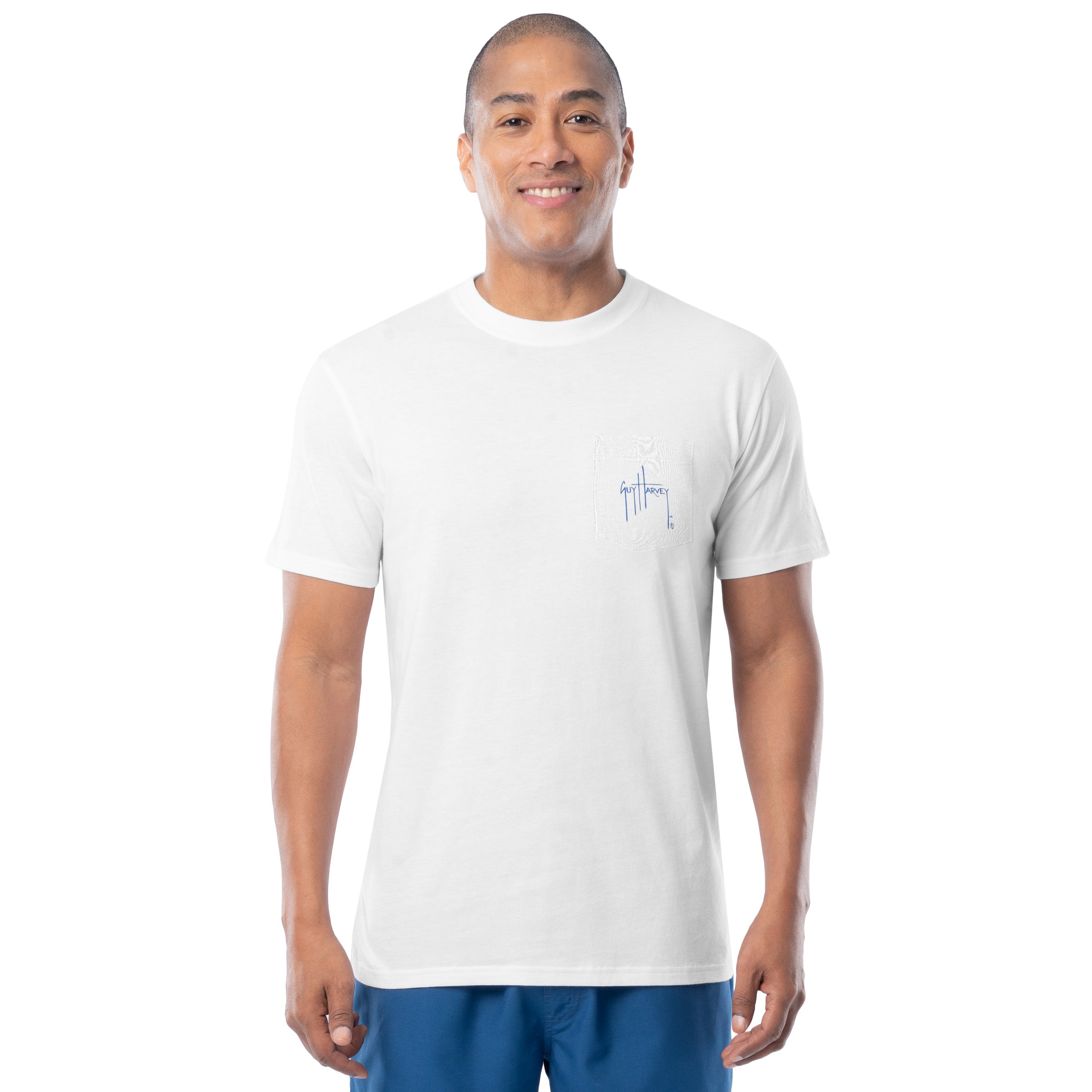 Lightweight Pocket Tee - Sail USA