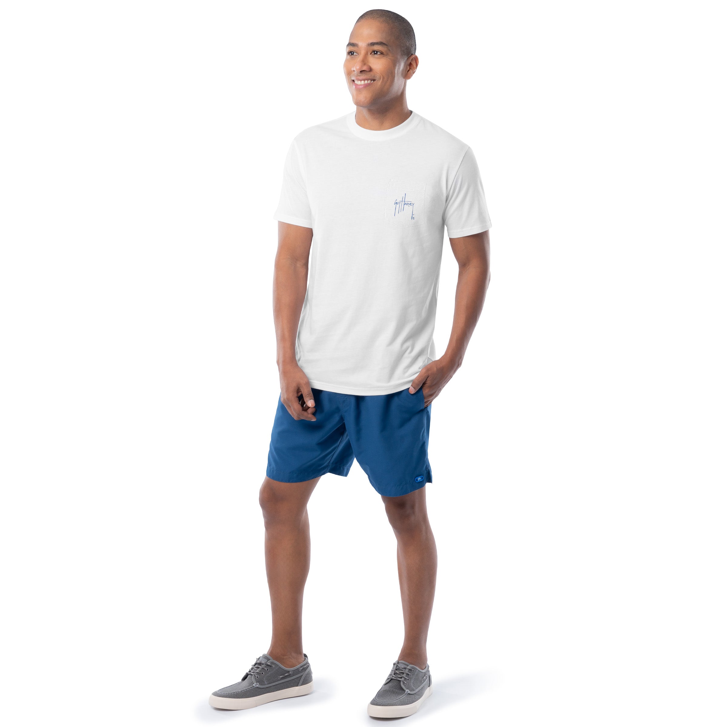 Lightweight Pocket Tee - Sail USA