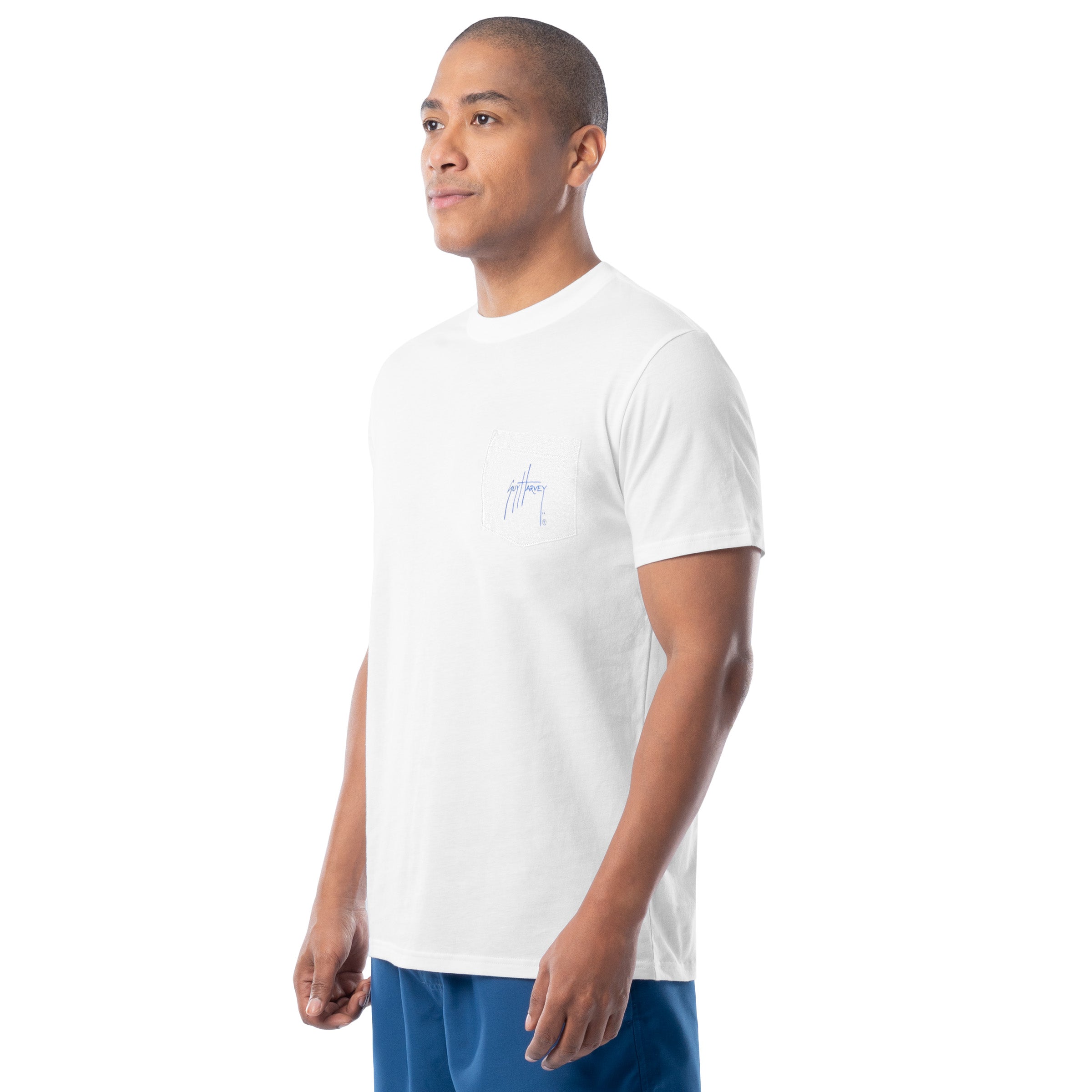 Lightweight Pocket Tee - Sail USA