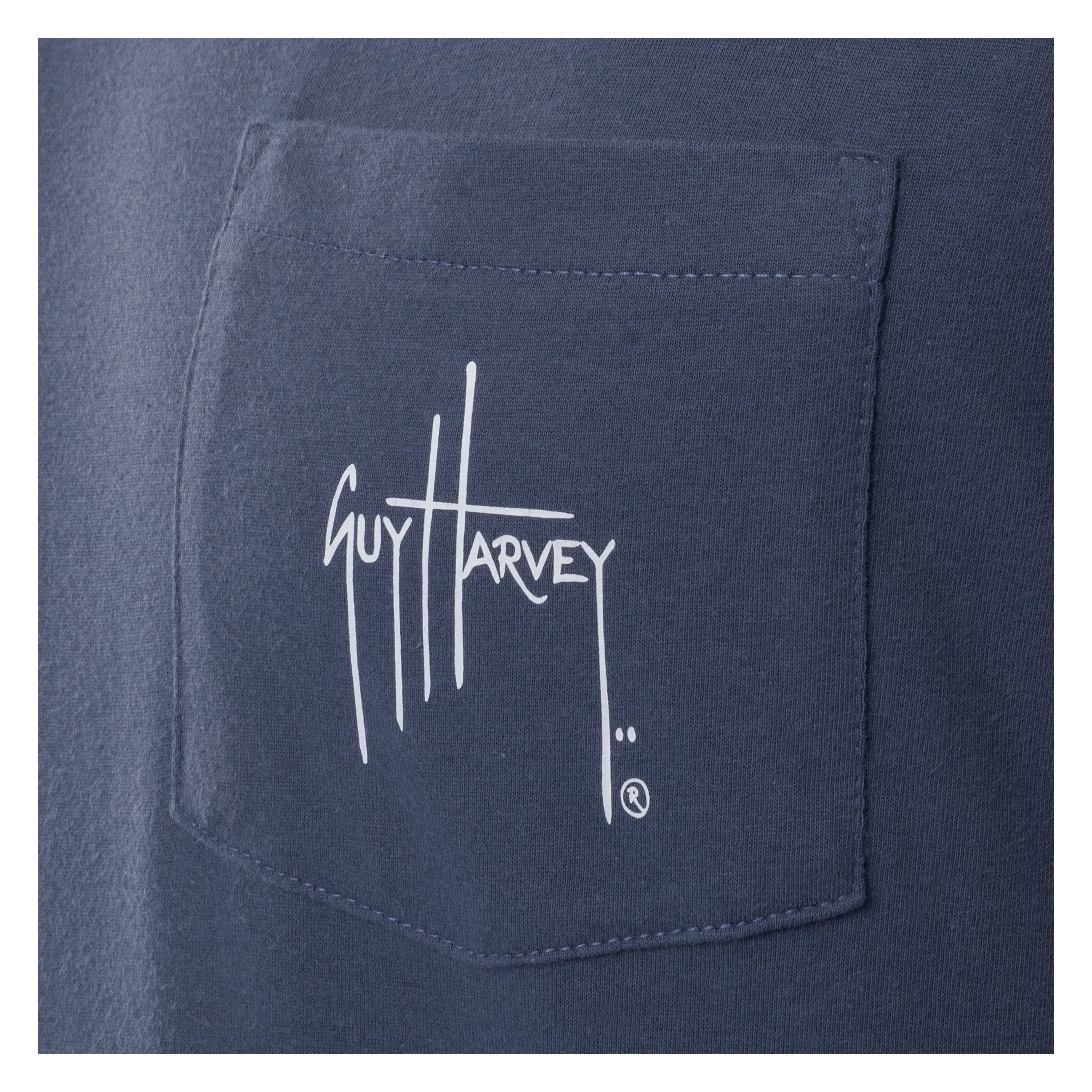 Lightweight Pocket Tee - Sketchy Blue