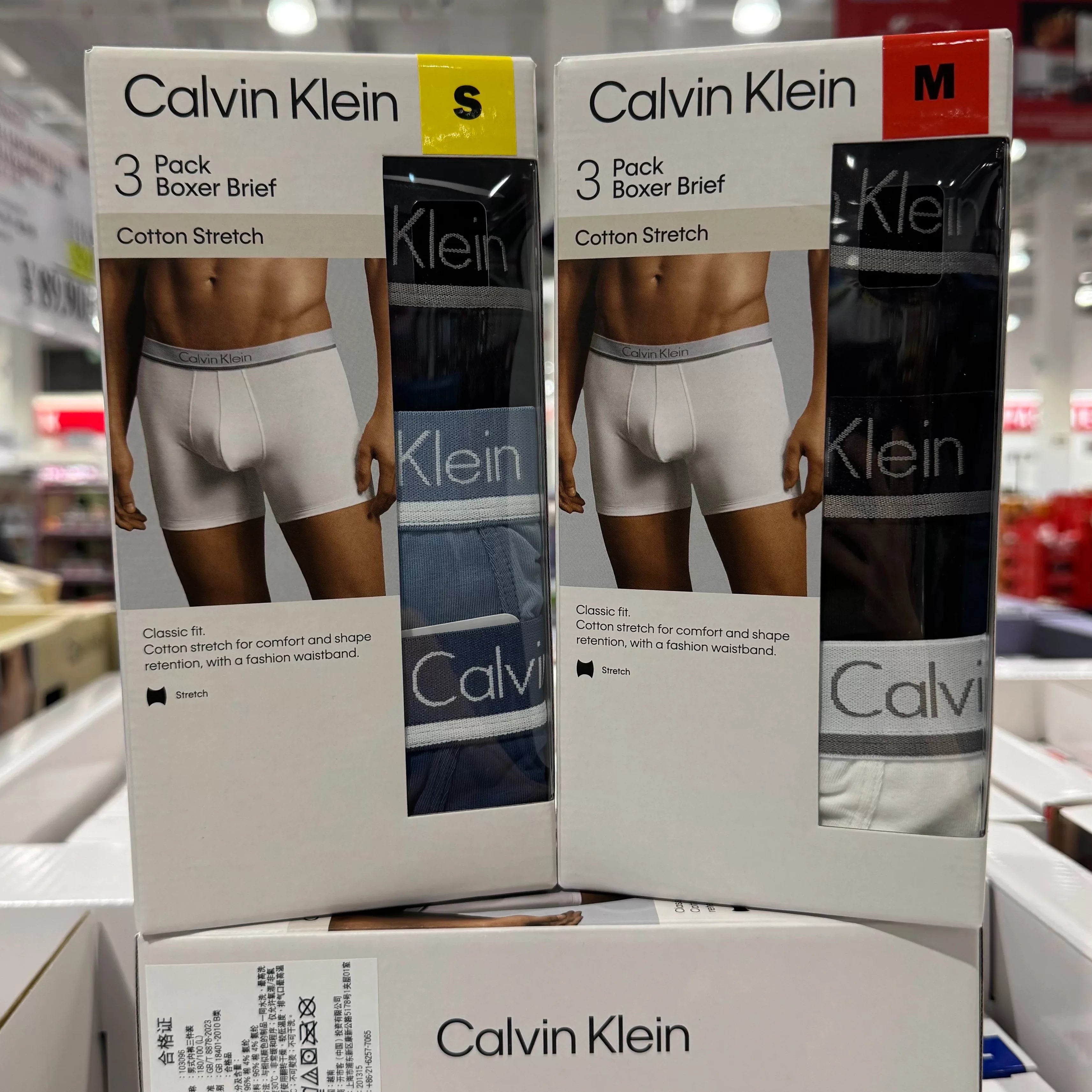 Calvin Klein Ck men's boxer briefs 3 pack comfortable boxer briefs for men