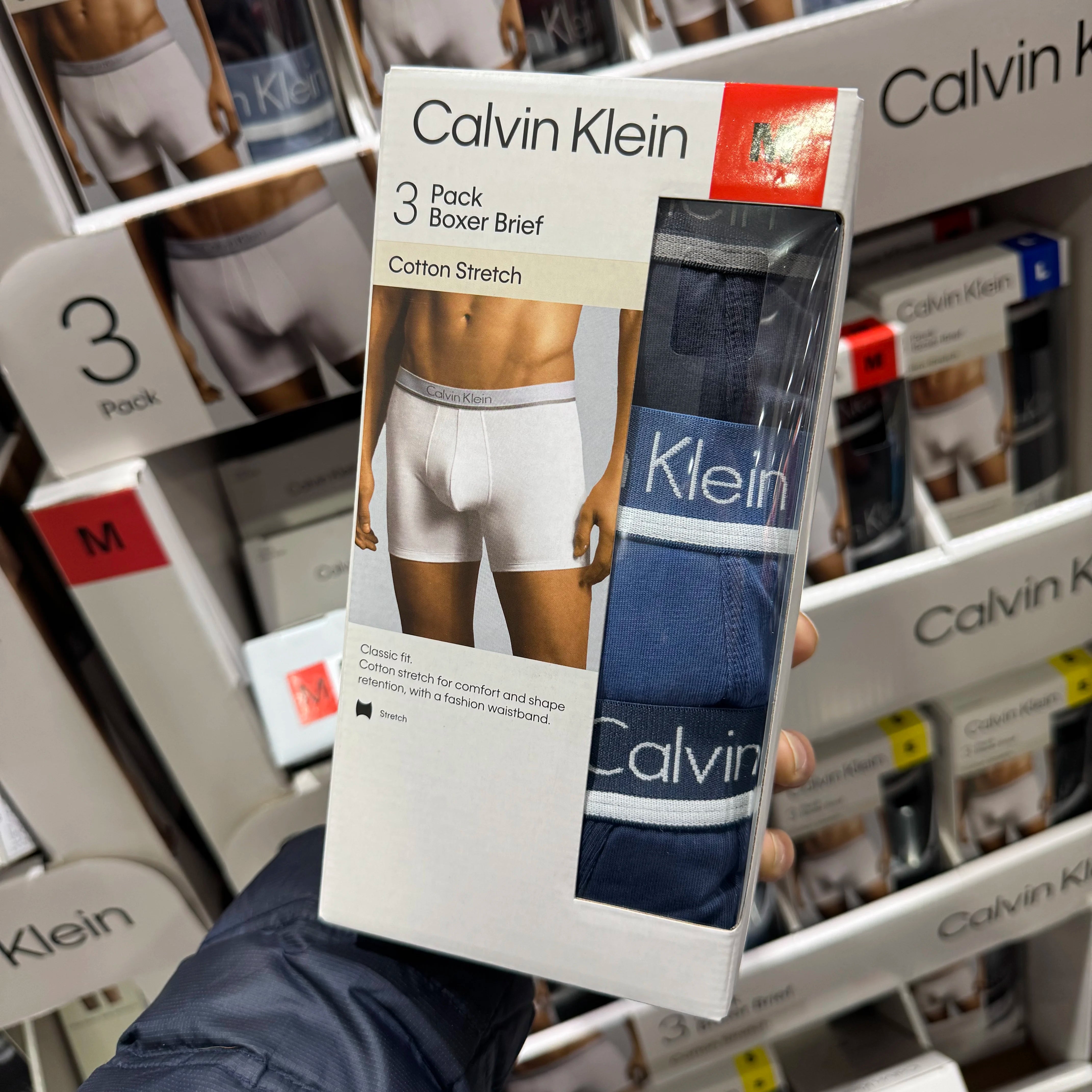 Calvin Klein Ck men's boxer briefs 3 pack comfortable boxer briefs for men