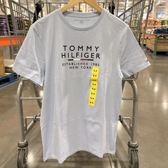 TOMMY HILFIGER Comfortable and Breathable Pure Cotton T-shirt