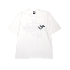 Stussy Surf Size Pigment Dyed Tee - White