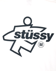 Stussy Surf Size Pigment Dyed Tee - White