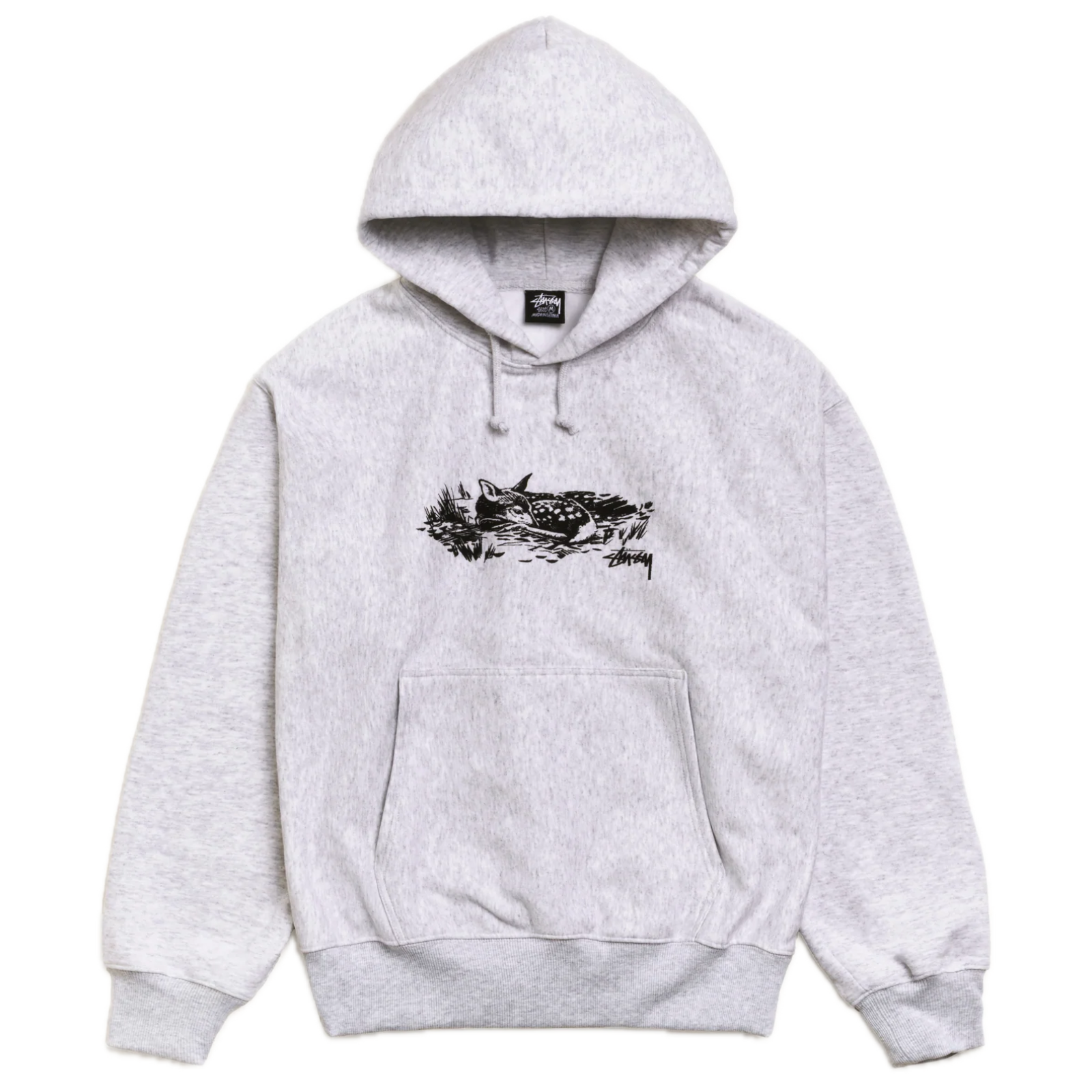 Stussy Fawn Hoodie - Ash