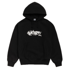 Stussy Fawn Hoodie - Black