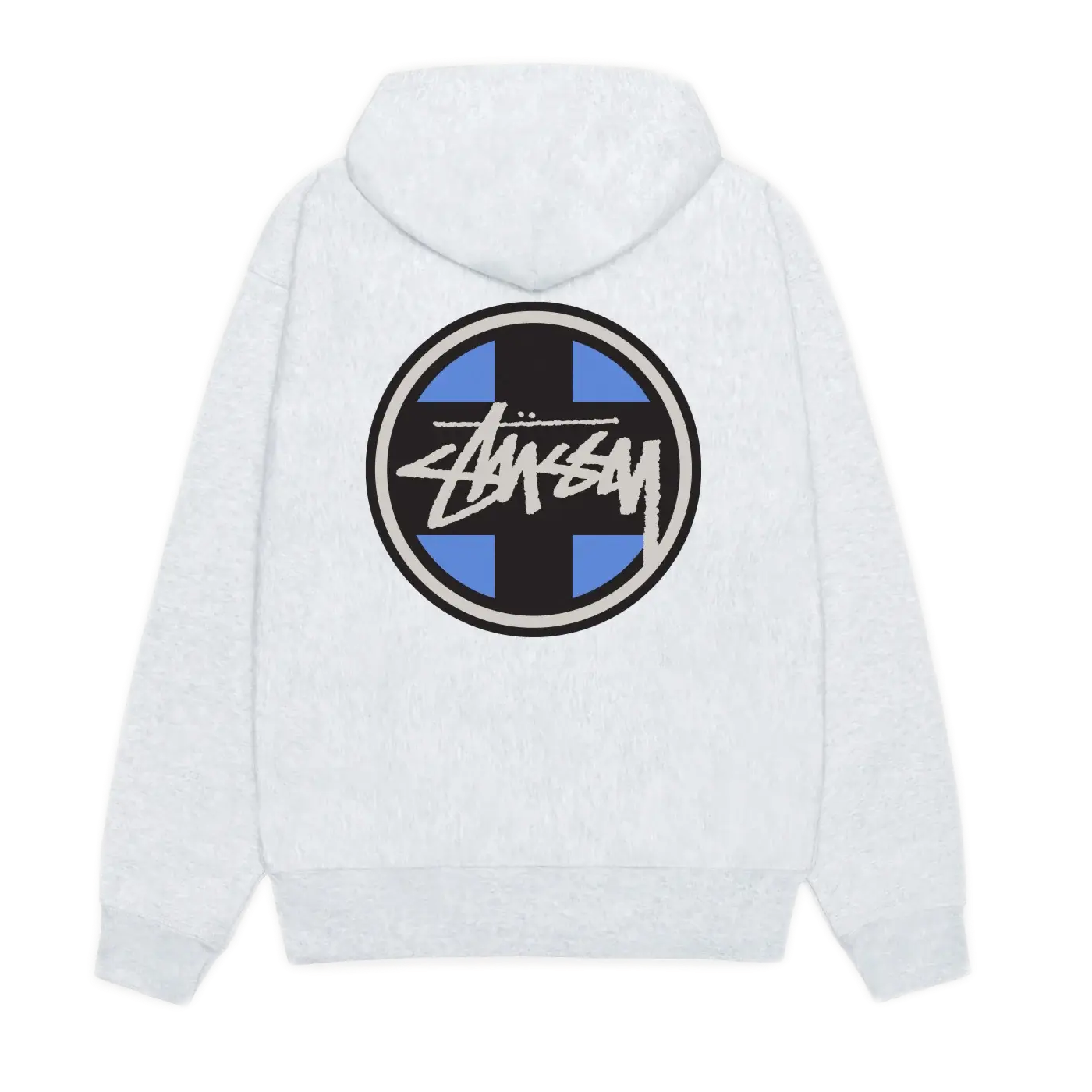 Stussy Cross Dot Hoodie - Ash