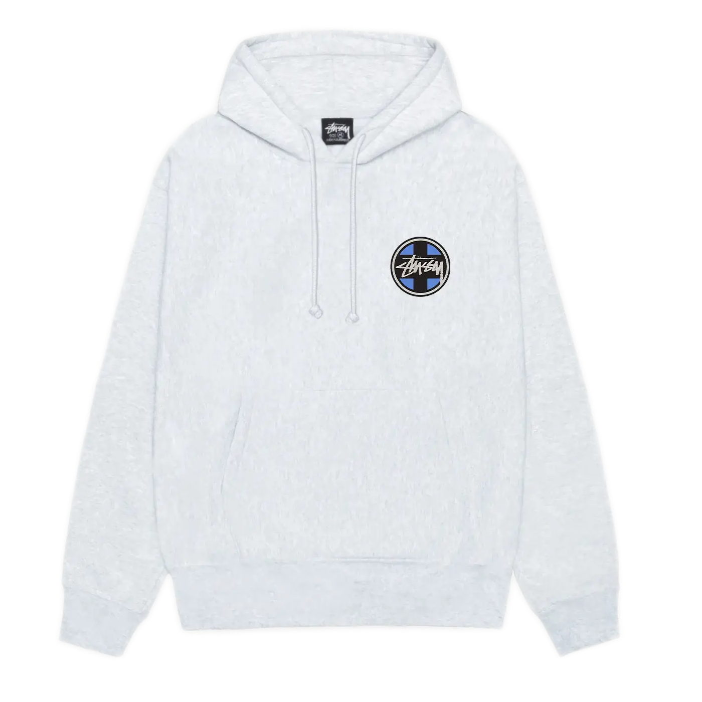 Stussy Cross Dot Hoodie - Ash