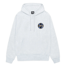 Stussy Cross Dot Hoodie - Ash