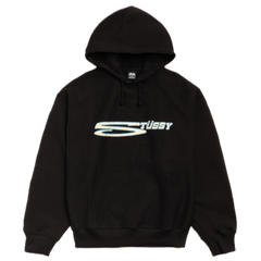 Stussy Stretch Hoodie - Black