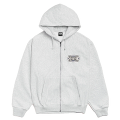 Stussy Champion Oval Zip Hood - Ash