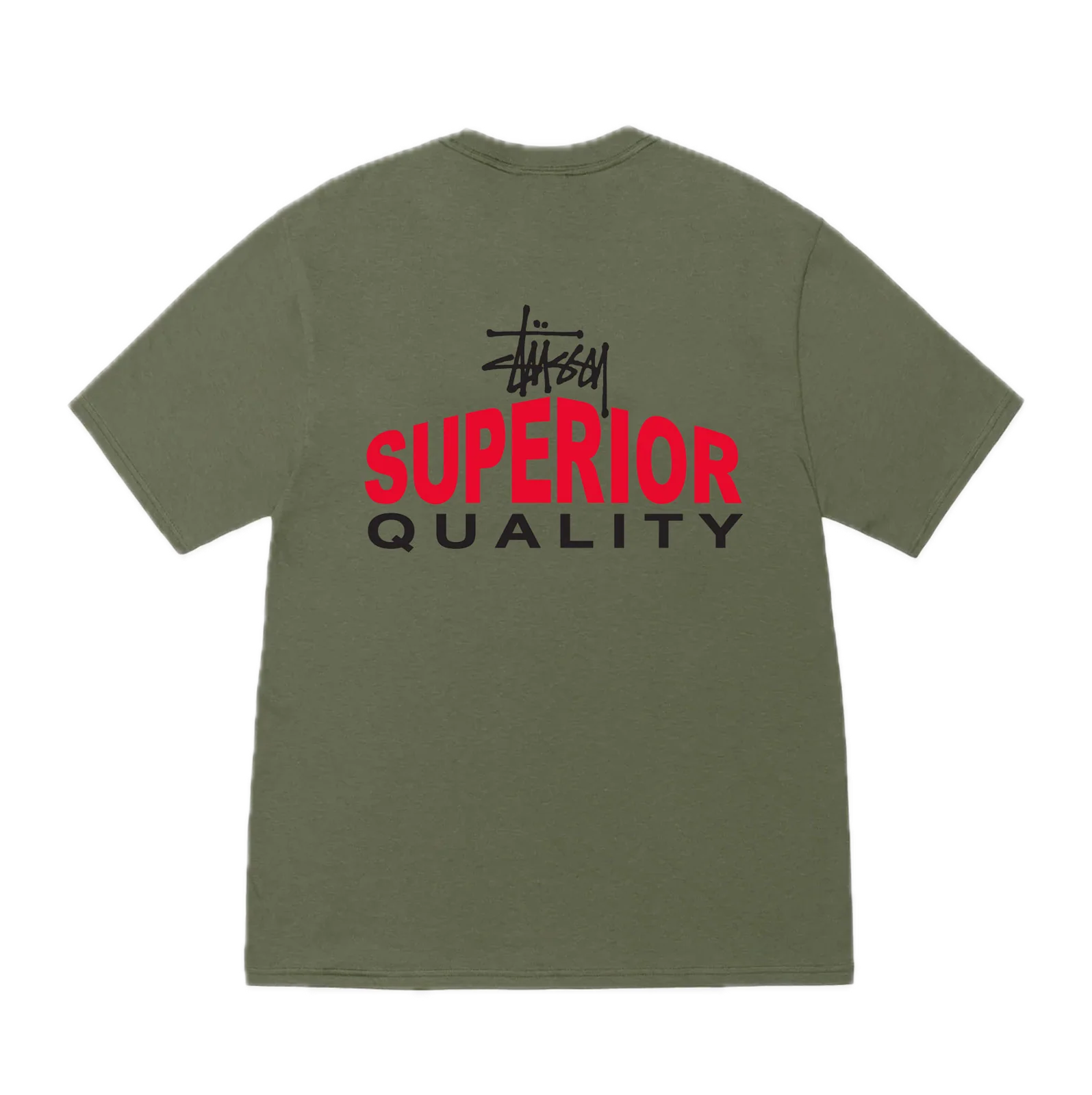 Stussy Superior Quality Tee - Olive