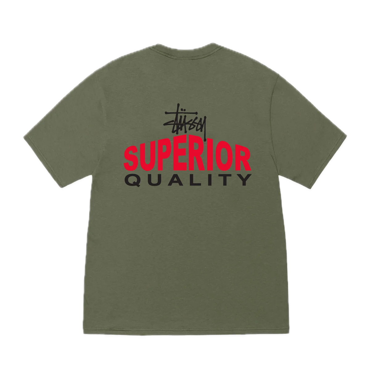 Stussy Superior Quality Tee - Olive